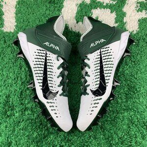Nike Alpha Menace Pro 2 Mid Green Football Cleats Size 12 BV3945-107